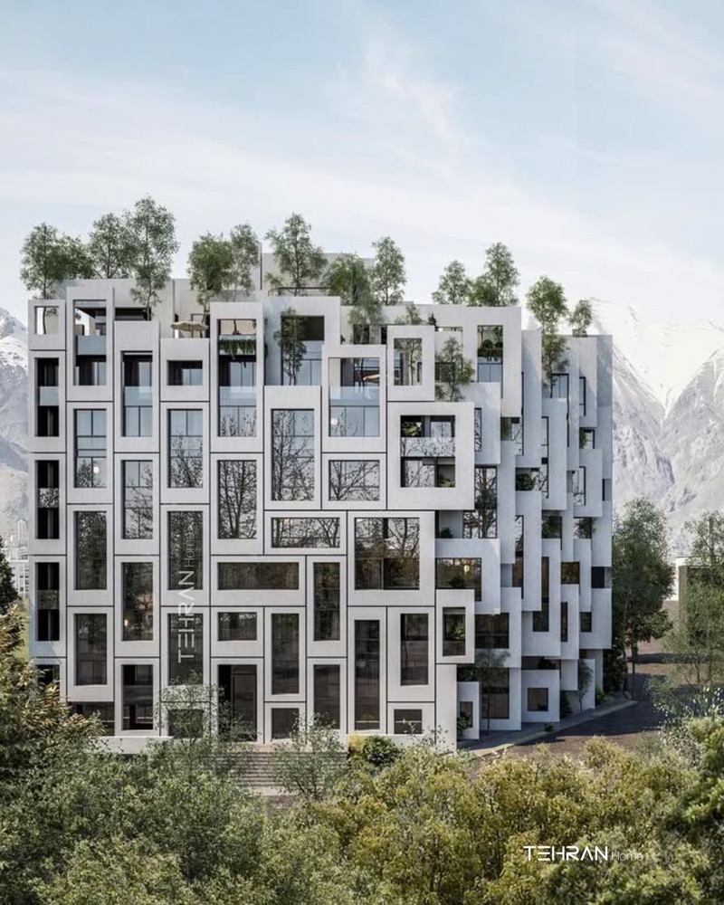 پروژه مسکونی اقاقیا ولنجک | Aghaghia Residential Velenjak