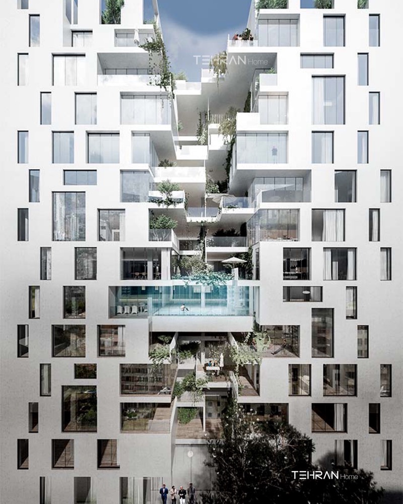 برج باغ مسکونی چهل باغ فرشته | Chehel Bagh Fereshteh Residential Tower