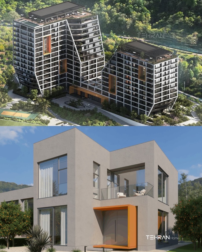 برج باغ و شهرک ویلایی دامان مازندران | Daman-Garden Tower and Villa Town