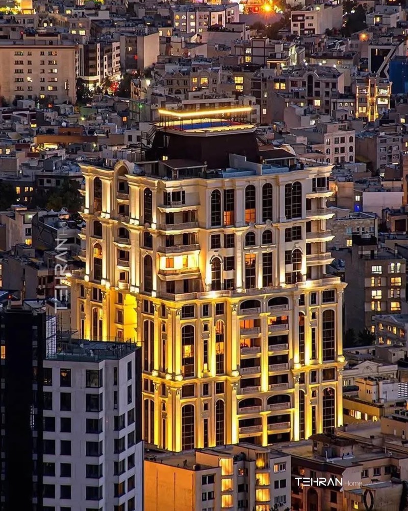 برج باغ رزتا پارک نیاوران | Rosetta Park Niavaran Tower